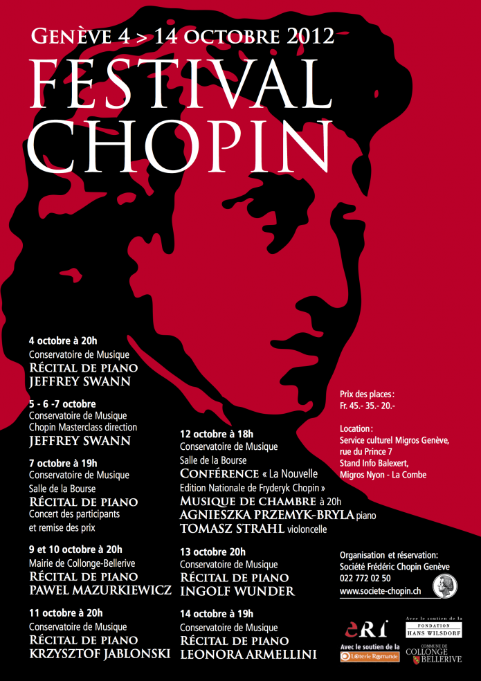 Festiwal Chopinowski w Genewie 2012