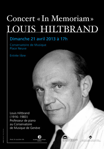 Koncert Wiosenny in memoriam Louis Hiltbrand 2013