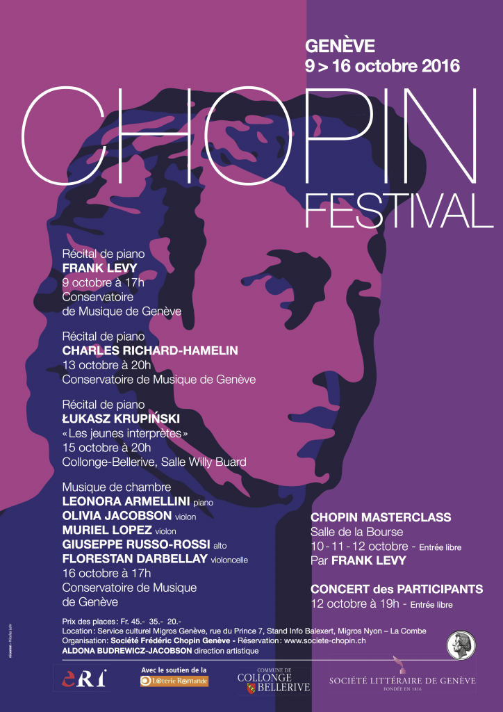 Festiwal Chopinowski w Genewie 2016