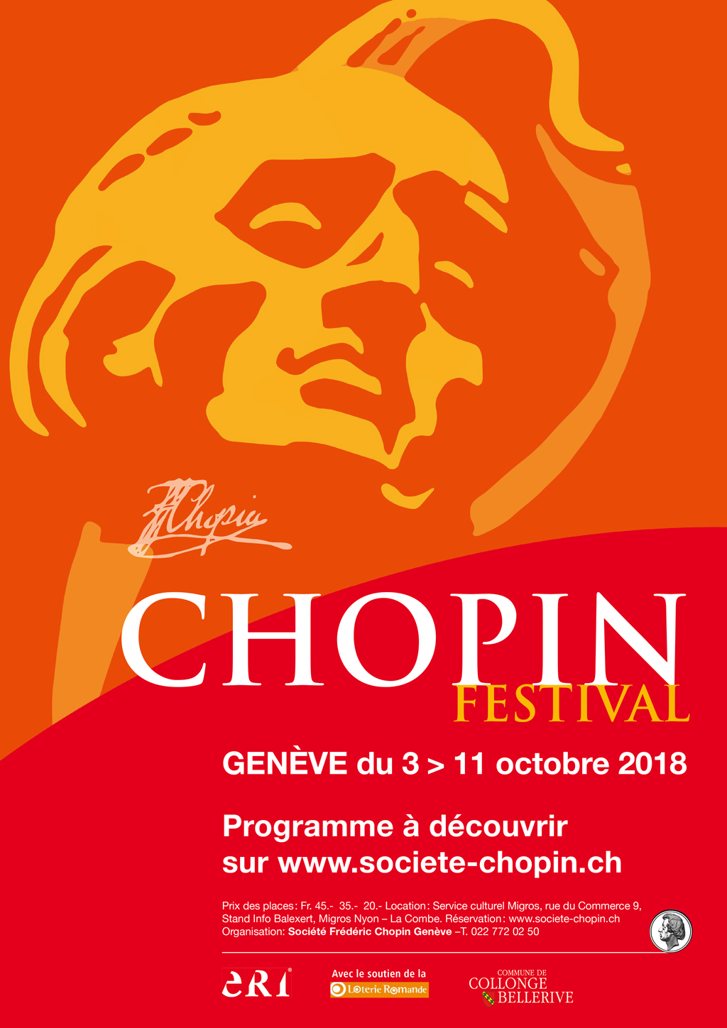 Festiwal Chopinowski w Genewie 2018