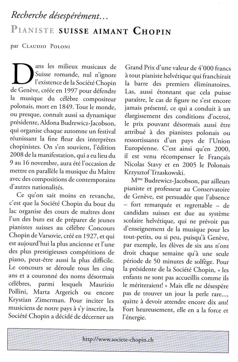 article revue musicale 2009 03